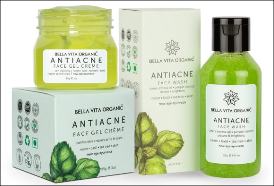 Bella Vita Organic Anti Acne Face Wash